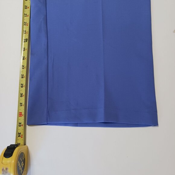 Torrid Wide Leg Studio Refined Crepe High Rise Pant Pull On 12 TALL Periwinkle - Picture 14 of 15